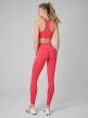 mini: Damskie legginsy treningowe 4F 4FWSS26TFTIF457 - koralowe (8)