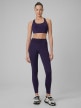 mini: Damskie legginsy treningowe 4F 4FWSS26TFTIF458 - fioletowe (7)
