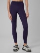 mini: Damskie legginsy treningowe 4F 4FWSS26TFTIF458 - fioletowe (2)