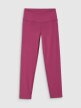 mini: Damskie legginsy treningowe 7/8 4F 4FWAW25TFTIF361 - czerwone (7)