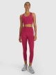  4F Damskie legginsy treningowe 7/8 4F 4FWAW25TFTIF361  czerwone Czerwony