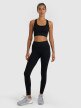 mini: Damskie legginsy treningowe bezszwowe 4F 4FWMM00TFTIF414 - czarne (1)