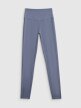 mini: Damskie legginsy treningowe do jogi 4F 4FRSS26TFTIF536 - denim (9)