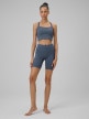  4F Damskie legginsy treningowe do jogi 4F 4FWSS26TFSTF073  denim Denim