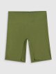 mini: Damskie legginsy treningowe do jogi 4F 4FWSS26TFSTF073 - zielone (7)
