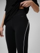 mini: Damskie legginsy z rozszerzanymi nogawkami 4F 4FWSS26TTIGF260 - czarne (4)