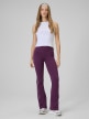 mini: Damskie legginsy z rozszerzanymi nogawkami 4F 4FWSS26TTIGF260 - fioletowe (5)