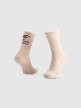 mini: Damskie skarpetki (2-pack) 4F 4FRAW25USOCF521 - multikolor (3)