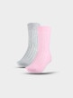 4F Damskie skarpetki casual (2pack) 4F 4FWSS25USOCF375  multikolor Multikolor
