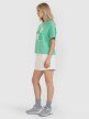 Damskie spodenki casual 4F 4FRSS25TSHOF750 - białe