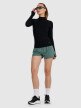 mini: Damskie spodenki do biegania 4F 4FWAW25TFSHF1031 - zielone (1)