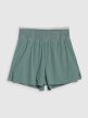 mini: Damskie spodenki do biegania 4F 4FWAW25TFSHF1031 - zielone (10)