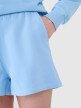 Damskie spodenki dresowe 4F 4FWMM00TSHOF542 - niebieskie