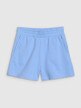 Damskie spodenki dresowe 4F 4FWMM00TSHOF542 - niebieskie