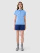 Damskie spodenki dresowe 4F 4FWMM00TSHOF542 - niebieskie