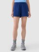 Damskie spodenki dresowe 4F 4FWMM00TSHOF542 - niebieskie
