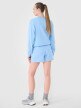 Damskie spodenki dresowe 4F 4FWMM00TSHOF542 - niebieskie