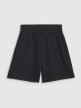 Damskie spodenki dresowe 4F 4FWMM00TSHOF771 - czarne
