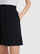 Damskie spodenki dresowe 4F 4FWMM00TSHOF771 - czarne