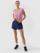 4F Damskie spodenki dresowe 4F 4FWSS24TSHOF286  granatowe Granatowy