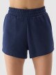 Damskie spodenki dresowe 4F 4FWSS24TSHOF286 - granatowe