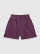 mini: Damskie spodenki dresowe 4F 4FWSS26TSHOF707 - fioletowe (8)