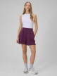 mini: Damskie spodenki dresowe 4F 4FWSS26TSHOF707 - fioletowe (6)