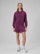 mini: Damskie spodenki dresowe 4F 4FWSS26TSHOF717 - fioletowe (5)
