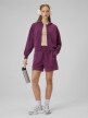 mini: Damskie spodenki dresowe 4F 4FWSS26TSHOF717 - fioletowe (1)