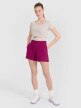 4F Damskie spodenki dresowe czarne 4F 4FWMM00TSHOF704  fioletowe Fioletowy