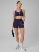 mini: Damskie spodenki treningowe 4F 4FWSS26TFSHF1316 - fioletowe (1)