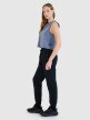 Damskie spodnie casual 4F 4FWSS25TTROF1002 - czarne