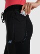mini: Damskie spodnie do biegania w terenie 4F 4FWAW25TFTRF0931 - czarne (5)