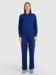 Damskie spodnie dresowe 4F 4FRSS25TTROF1397 - niebieskie