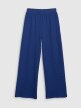 Damskie spodnie dresowe 4F 4FRSS25TTROF1397 - niebieskie
