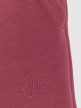 mini: Damskie spodnie dresowe 4F 4FRSS26TTROF1851 - burgundowe (8)