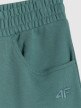 mini: Damskie spodnie dresowe 4F 4FRSS26TTROF2011 - turkusowe (7)