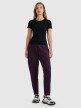 mini: Damskie spodnie dresowe 4F 4FWAW25TTROF1197 - fioletowe (5)