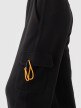 Damskie spodnie dresowe joggery 4F 4FRAW24TTROF1353 - czarne