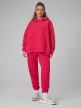 mini: Damskie spodnie dresowe joggery 4F 4FRSS26TTROF1724 - czerwone (6)