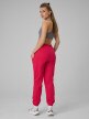 mini: Damskie spodnie dresowe joggery 4F 4FRSS26TTROF1724 - czerwone (7)