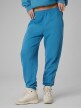 mini: Damskie spodnie dresowe joggery 4F 4FRSS26TTROF1724 - niebieskie (2)