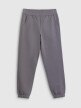 mini: Damskie spodnie dresowe joggery 4F 4FRSS26TTROF1849 - szare (1)