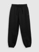 mini: Damskie spodnie dresowe joggery 4F 4FRSS26TTROF1961 - czarne (7)