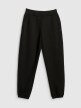 mini: Damskie spodnie dresowe joggery 4F 4FRSS26TTROF2031 - czarne (7)