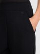 mini: Damskie spodnie dresowe joggery 4F 4FWAW25TTROF1180 - czarne (4)