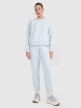 mini: Damskie spodnie dresowe joggery 4F 4FWAW25TTROF1185 - niebieskie (5)
