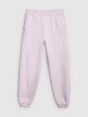 mini: Damskie spodnie dresowe joggery 4F 4FWAW25TTROF1205 - fioletowe (6)