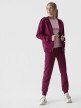  4F Damskie spodnie dresowe joggery 4F 4FWMM00TTROF0945  różowe Różowy