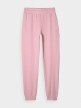 mini: Damskie spodnie dresowe joggery 4F 4FWMM00TTROF0945 - różowe (7)